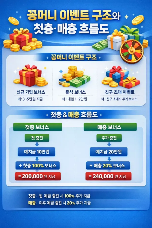 꽁머니사이트 선택 기준과 검증 흐름 인포그래픽