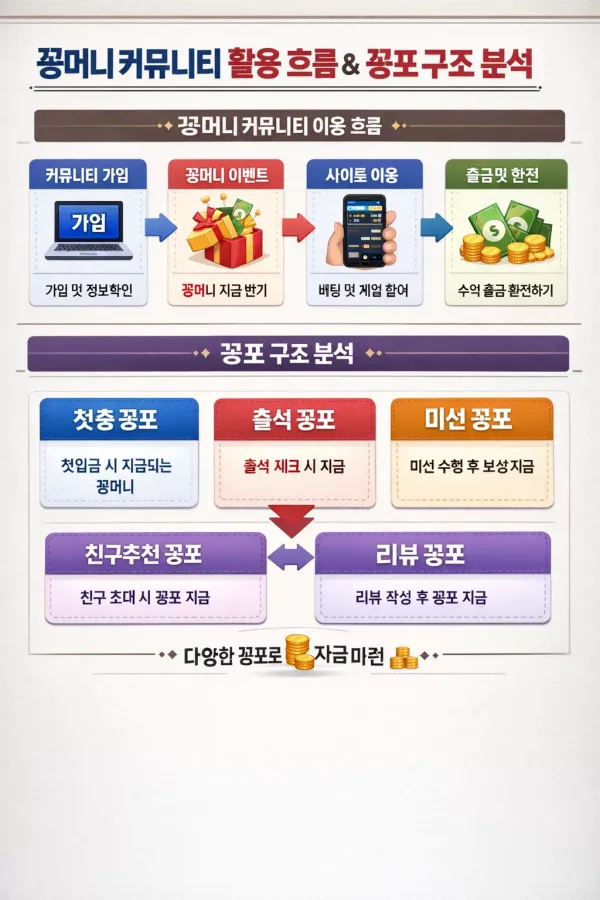 꽁머니커뮤니티 활용 전략과 꽁포 흐름 분석