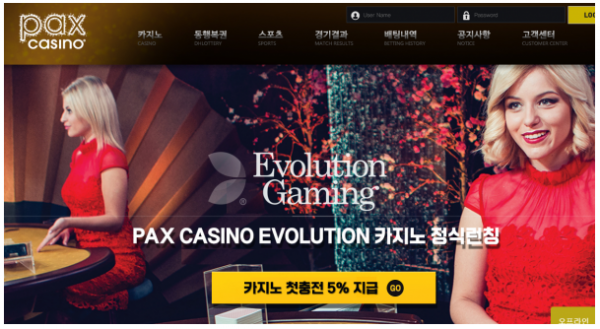 카지노사이트 (팍스카지노 PAX CASINO 사이트)