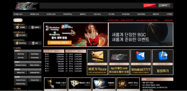 토토사이트 (비지씨 BGC 사이트)