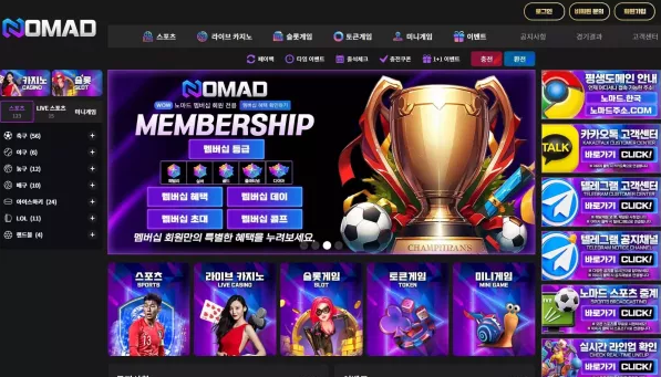 먹튀사이트 (노마드 NOMAD 사이트)