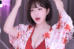 단발 존예 빵귤이 새빨간 기모노 언더웨어 ㅗㅜㅑ